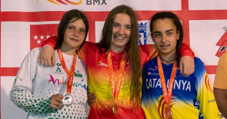 Gran actuación de los talaveranos y la selección regional en el campeonato nacional de BMX