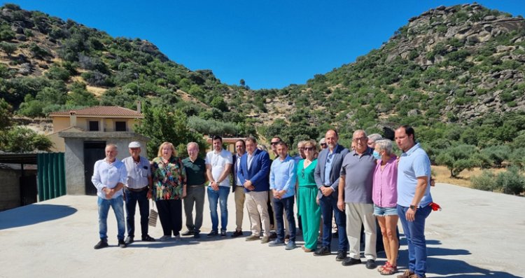 La Junta rehabilita el depósito de agua potable de Castillo de Bayuela