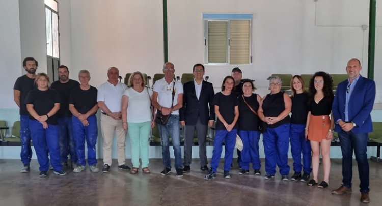 El programa RECUAL de Puerto de San Vicente rehabilita espacios municipales