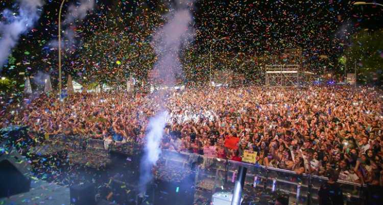 Miles de toledanos asisten al concierto de Juan Magán en La Vega