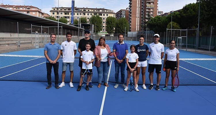 Finaliza en Talavera el arreglo de las pistas de tenis de El Prado
