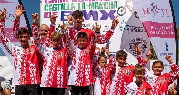 El Casar de Talavera corona a los nuevos campeones de Castilla-La Mancha de BMX