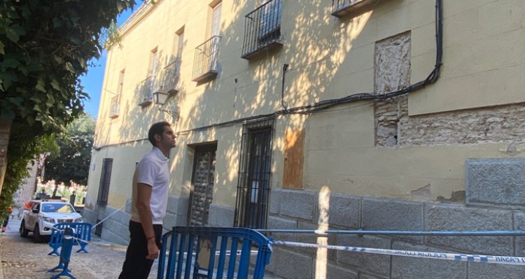 Cs alerta del peligro de derrumbe del edificio de San Juan de Dios en Toledo