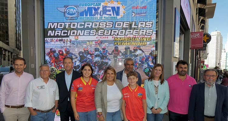 Presentan en Madrid el Motocross de las Naciones Europeas que acogerá Talavera