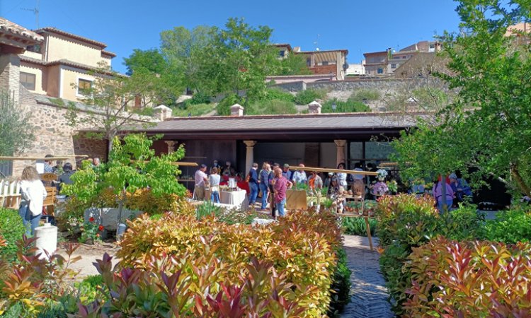 El jardín de San Lucas de Toledo acogerá el Mercado de Flores de octubre a mayo