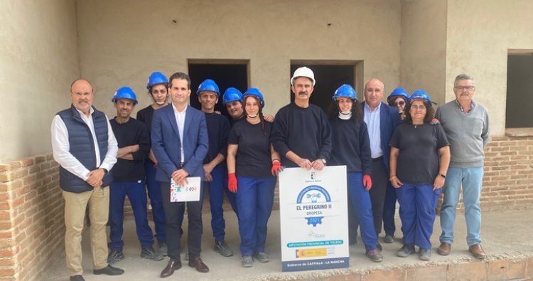 El RECUAL de Oropesa construye un albergue en el camino de Guadalupe