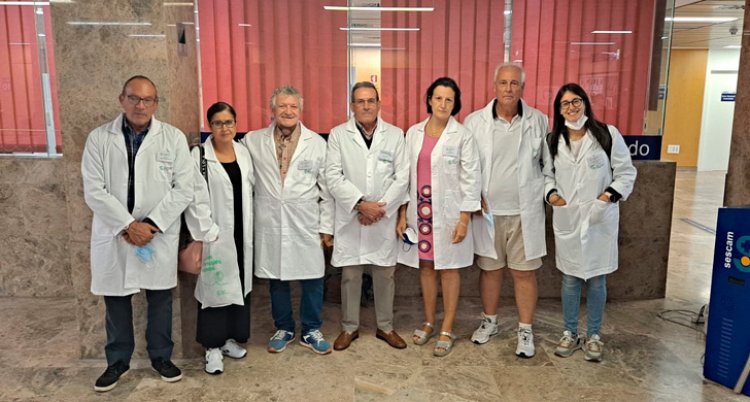 El voluntariado de la Asociación Española Contra el Cáncer vuelve al hospital de Talavera