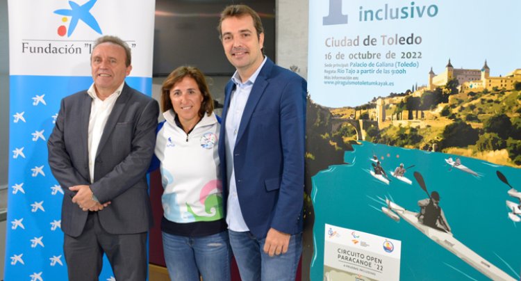 Más de 200 palistas participan en el I Open Nacional de Piragüismo Inclusivo de Toledo