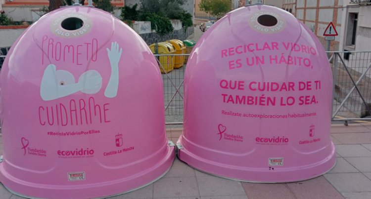 El Ayuntamiento de Camarena presenta la campaña solidaria ‘Recicla Vidrio por ellas’