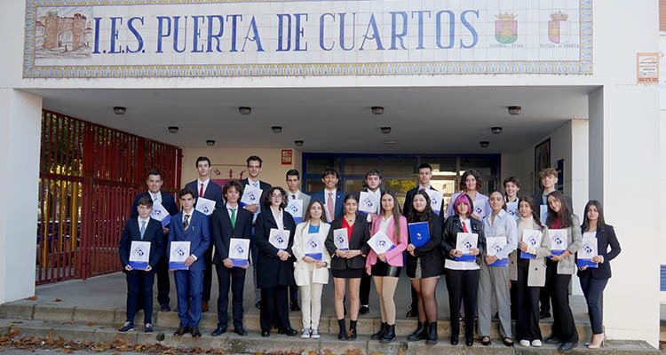 Alumnos del instituto talaverano que han participado este año en el SUMUN.