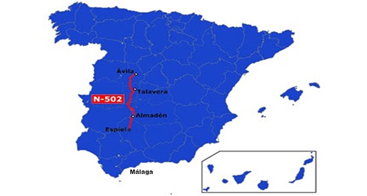 Fepemta apoya a SOS Talavera para convertir la N-502 en autovía
