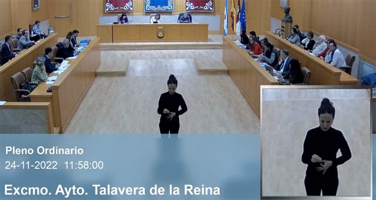 Nuevo gesto en Talavera para con las personas sordas