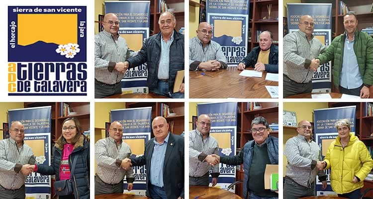 Siete ayuntamientos reciben ayudas Leader de ADC Tierras de Talavera