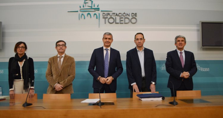 La Diputación Toledo presenta un presupuesto récord de 156 millones con deuda cero
