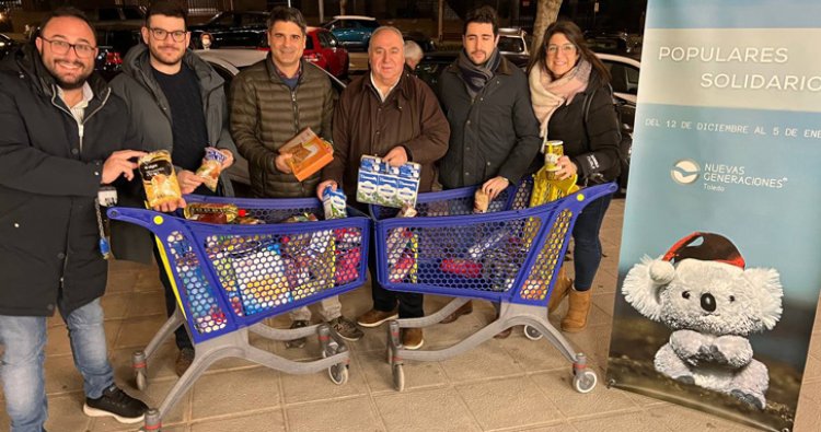 NNGG de Toledo recoge 1.400 kilos de alimentos y trescientos juguetes