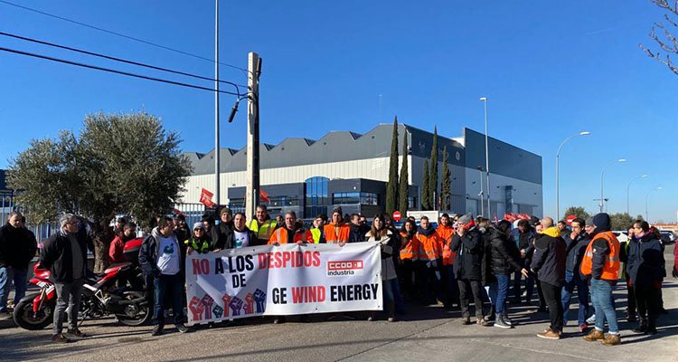 Seguimiento unánime de la huelga en Noblejas y Albacete contra el ERE en GEWE
