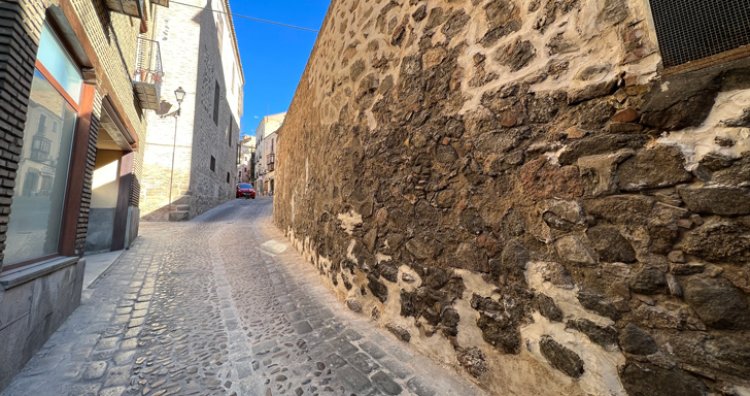 Finalizadas las obras de reparación del muro de San Lorenzo y la bajada del Barco en Toledo