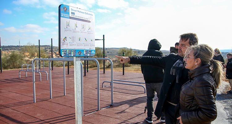 Toledo inaugura su sexto parque de calistenia