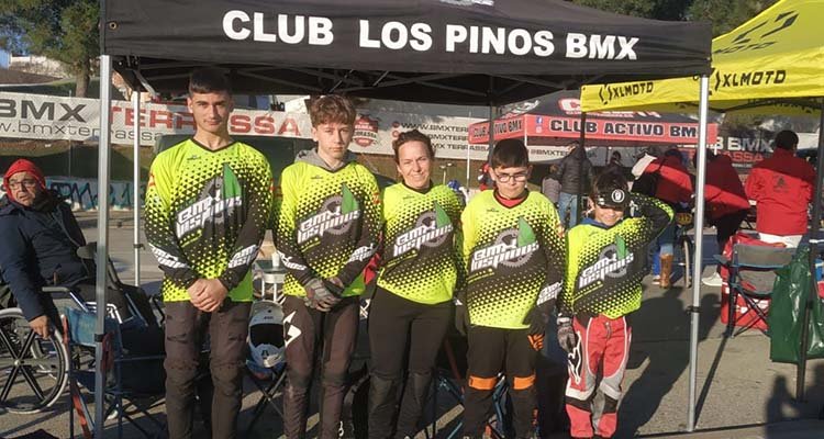 Tres bronces para Los Pinos Talavera en la Copa de España de BMX