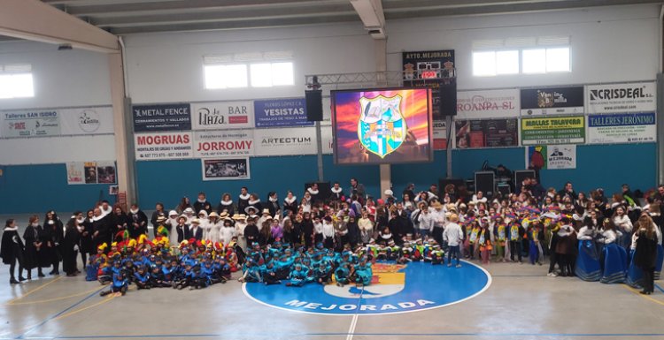 Los alumnos del CRA ‘Ribera del Guadyerbas’ de Mejorada celebran el Carnaval