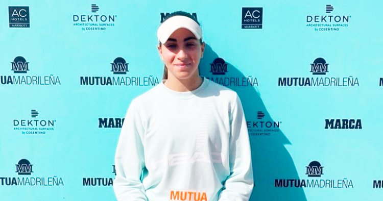 La tenista Sofía Fernández se proclama subcampeona del Mutua Open de Murcia