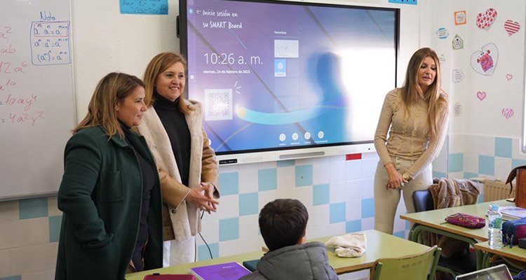 El IES San Isidro, primer centro de Talavera con todas sus aulas digitalizadas