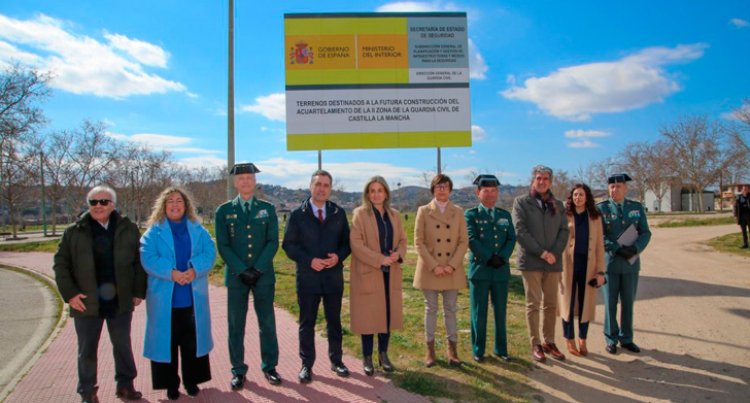 El nuevo cuartel de Guardia Civil en Toledo costará 60 millones y dispondrá de 37.000 metros