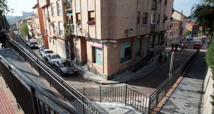 Comienzan las obras de mejora urbana en el barrio de San Antón-avenida de Europa de Toledo