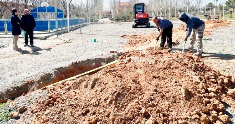 Comienzan las obras de construcción del ‘pump track’ del barrio de Azucaica en Toledo