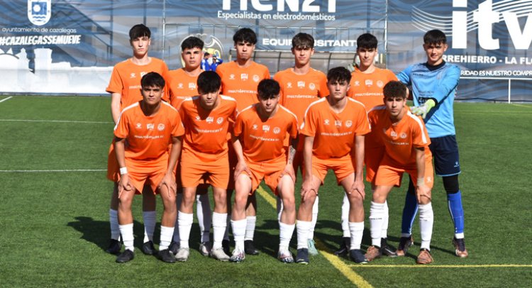 El CF Élite Talavera Juvenil Nacional se mete en la lucha por el ascenso a División de Honor