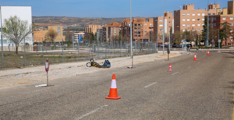 La mejora de la calle Estenilla de Toledo incorpora nuevos aparcamientos gratuitos