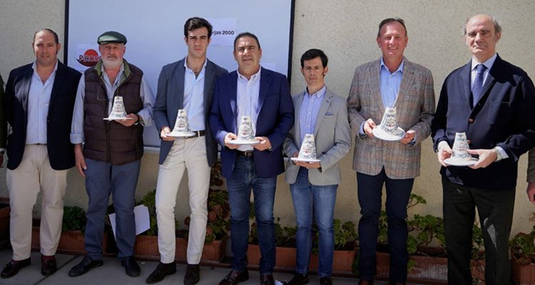 Club Taurino Talaverano premia al Ayuntamiento de Pepino, Tomás Rufo y Fernando Sánchez
