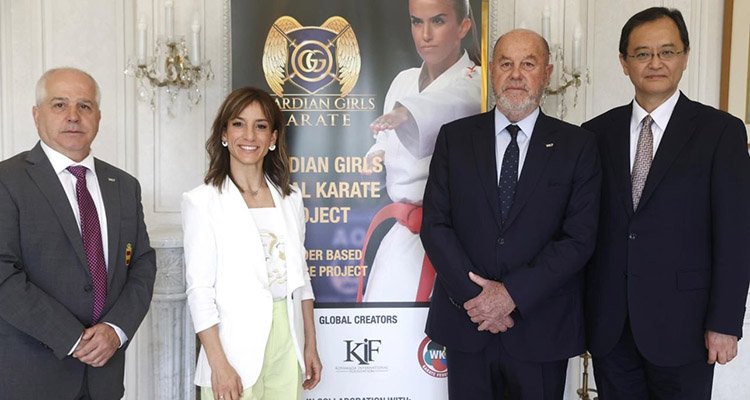 La talaverana Sandra Sánchez, embajadora de Guardian Girls Global Karate