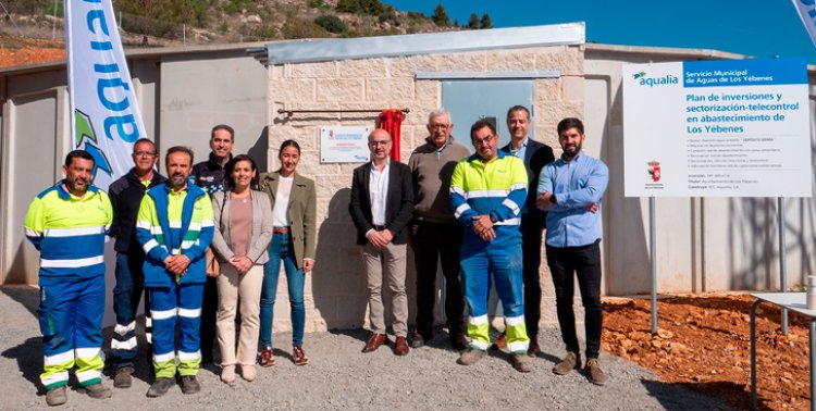 Los Yébenes inaugura su nuevo depósito de agua potable con capacidad de 800 metros cúbicos