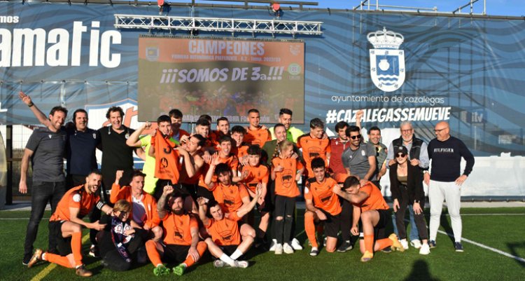 El CD Cazalegas logra su segundo ascenso y militará la próxima temporada en Tercera