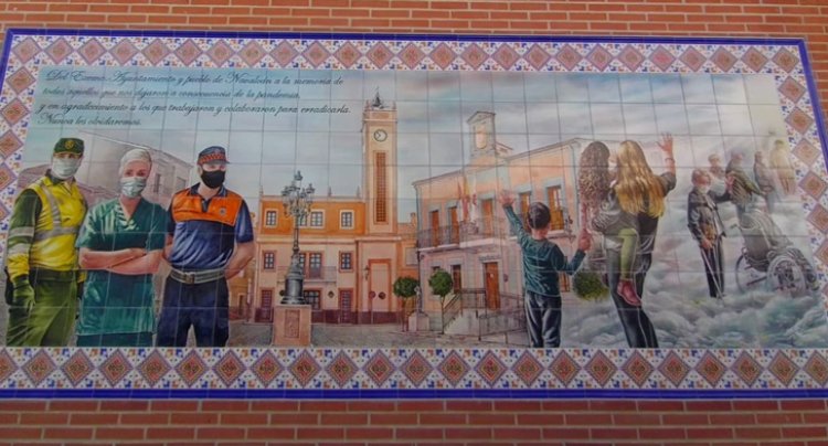 Navalcán recordará con un mural de cerámica a los fallecidos por la pandemia