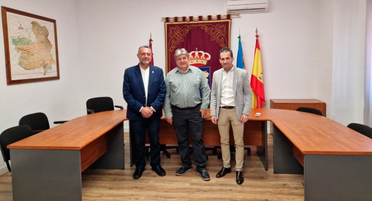 Los diputados Jaime David Corregidor y Rafael Martín visitan Montearagón y Montesclaros