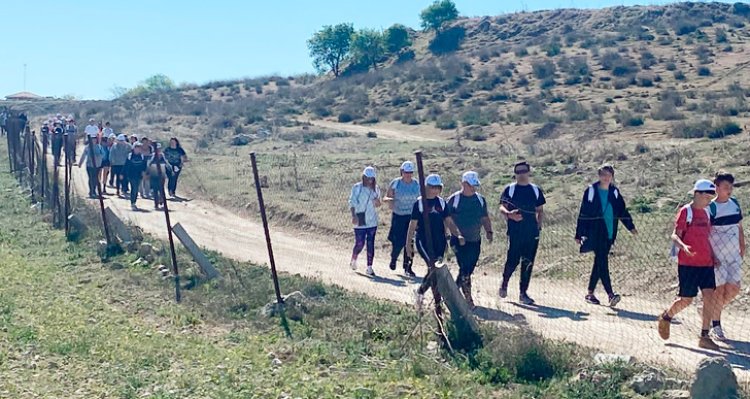 Más de 250 vecinos de Seseña toman parte en la marcha de 7.000 pasos