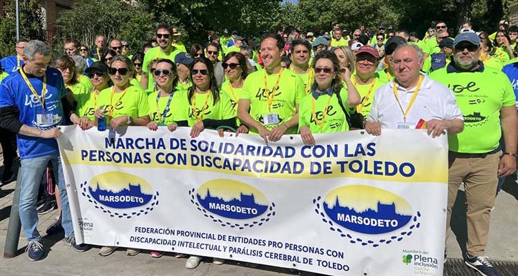 Toledo se vuelca un año más con la marcha solidaria de Marsodeto