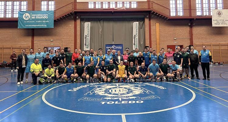 Fútbol sala solidario en Toledo a favor de Manos Unidas