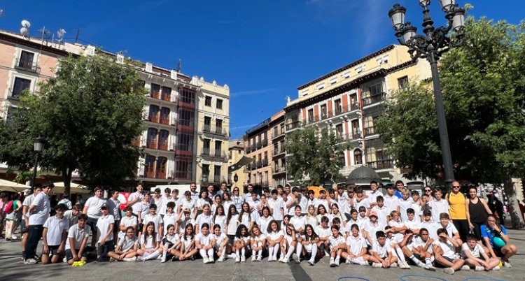 El colegio San Patricio de Toledo celebra el Día de la Educación Física en la Calle
