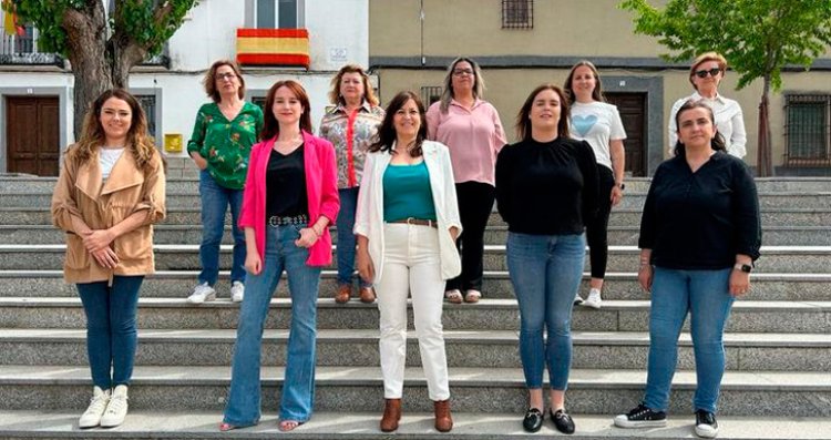 La candidatura socialista para la Alcaldía de Los Cerralbos solo la integran mujeres