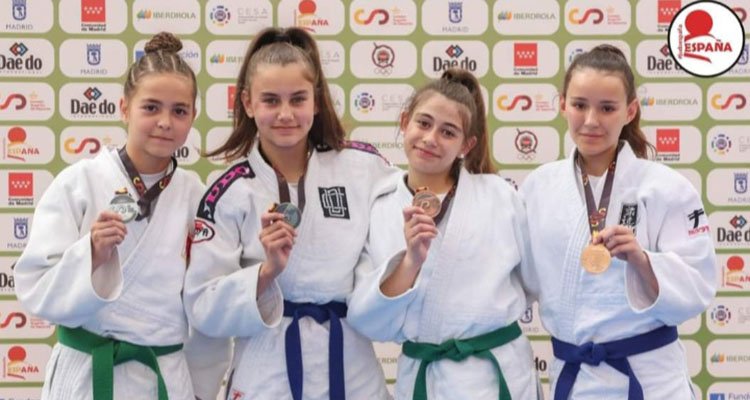 Tres judokas talaveranas logran medalla en el Campeonato de España