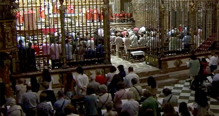 Misa en la Catedral de Toledo para implorar que llueva