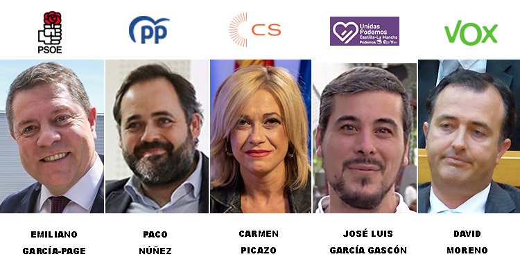 CMM programa para el 22 de mayo el debate de los cinco candidatos a presidir la región
