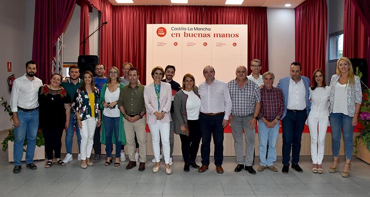 El PSOE de Talavera arropa al candidato a la Alcaldía de Gamonal