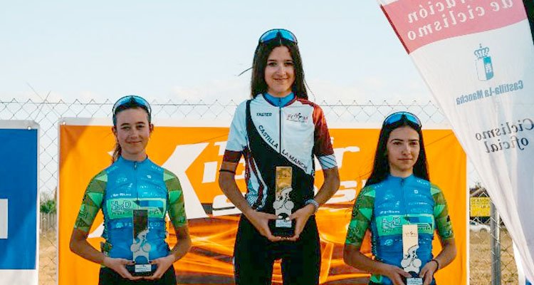 La illescana Carolina Tormo, campeona regional de ciclismo contrarreloj