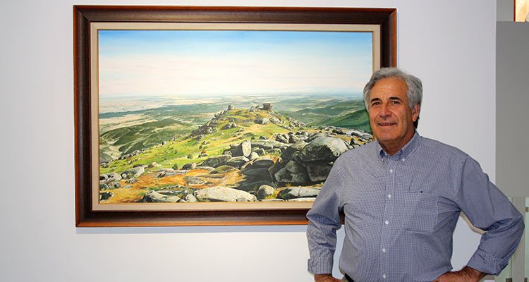 El jorgo Manuel García expone su visión de la Sierra de San Vicente