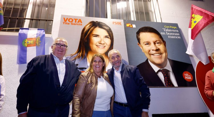 Tita García pide el voto para que Talavera siga avanzando y latiendo con fuerza
