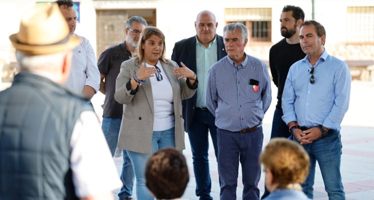 Un momento del acto electoral celebrado en El Casar.